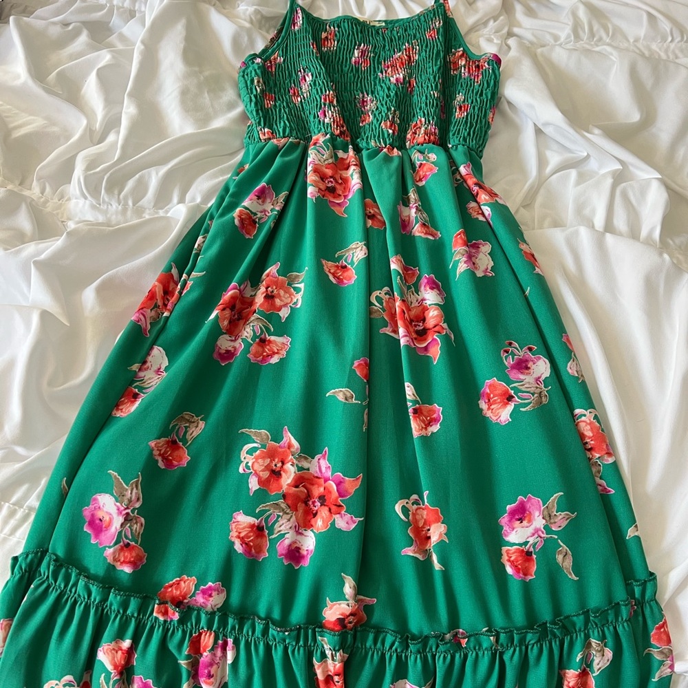 Francesca’s maxi dress